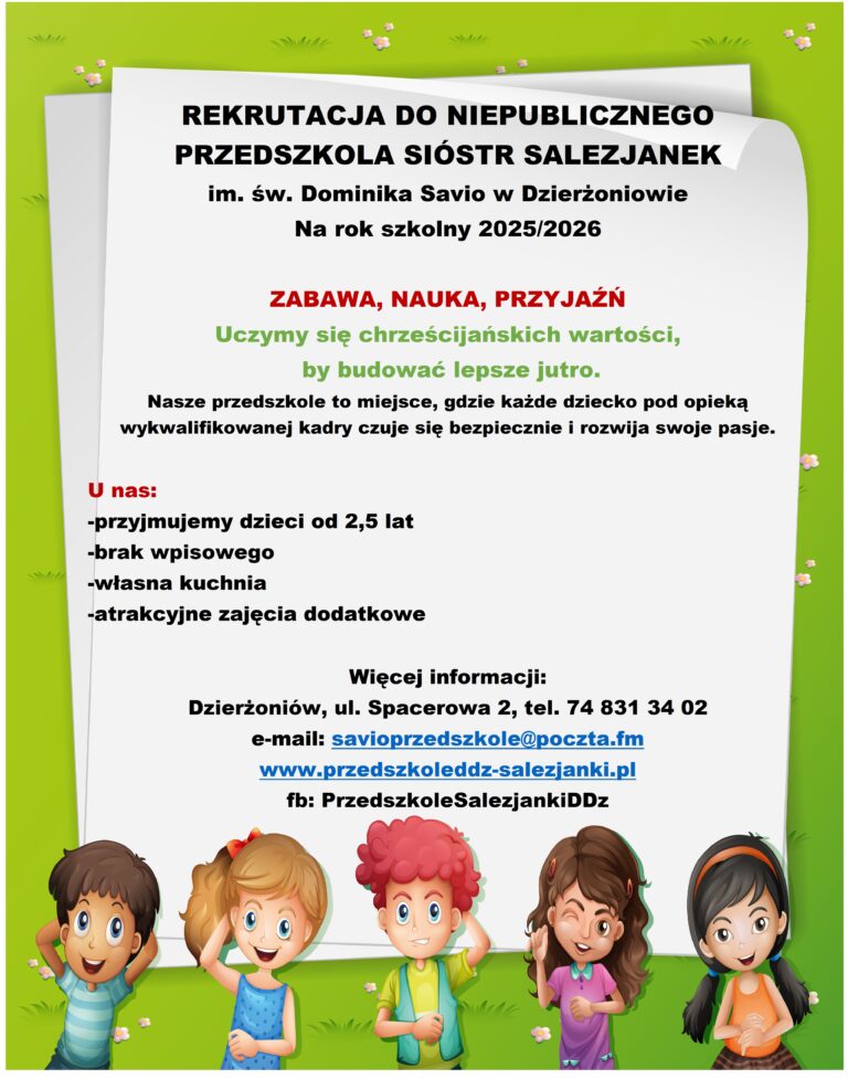 Rekrutacja trwa. Zapraszamy