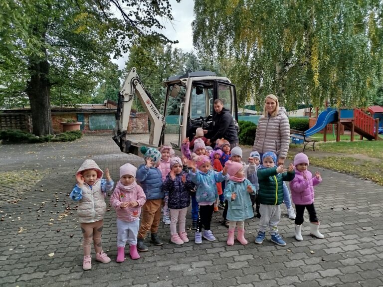 Zajęcia z koparką